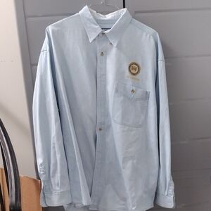 XXL FBI Boston Button Down Shirt